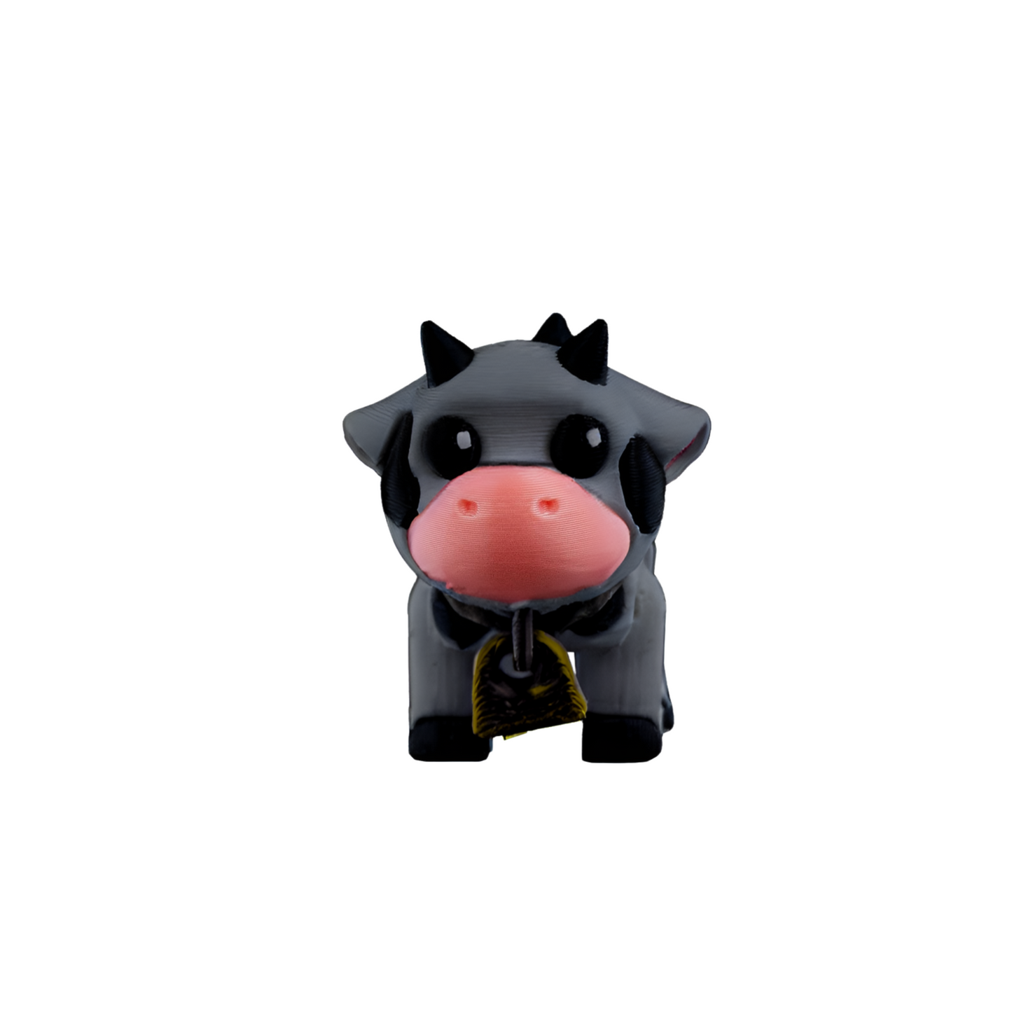 3D Printed Cow Keychain – Articulated PLA Model – Cute and Collectible