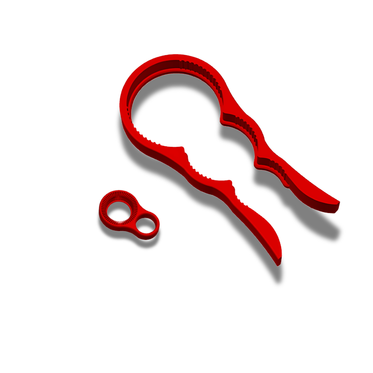Jar Lid Opener – 2 Pack (Red) | Strong Grip for Jars & Bottles