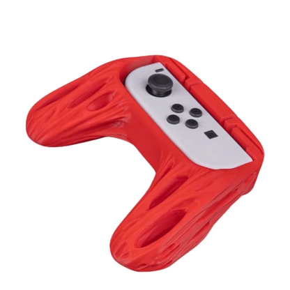 🎮 3D Printed Joy-Con Grip for Nintendo Switch – Organic-Style Comfort Holder – Multiple Colors