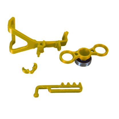 Mini Racing Wheel Kit for Xbox Controller – 3D Printed in Multiple Colors – New