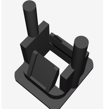 BMW E46 Cabin Air Filter Retainer Clip – 3D Printed Cowl Panel Mount