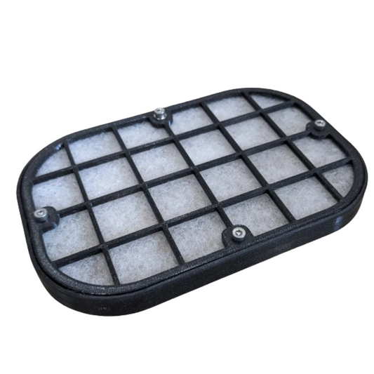 3D Printed Cabin Air Filter Frame for Mazda MX-5 – Custom Fit Skeleton Only (No Filter or Screws) – Available in Black, Red, or Gray