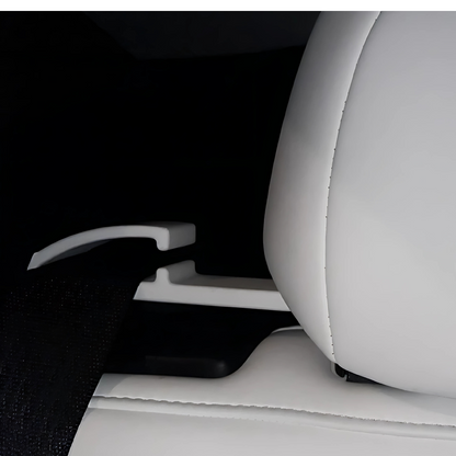BuildInk 3D Printed Tesla Model Y Rear Seatbelt Guide – PETG Durable Clip (White)