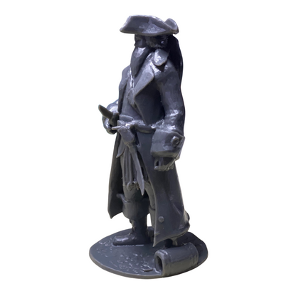 3D Printed Pirate Miniature – Resin Figurine – Tabletop RPG / Display Model – 5 inch