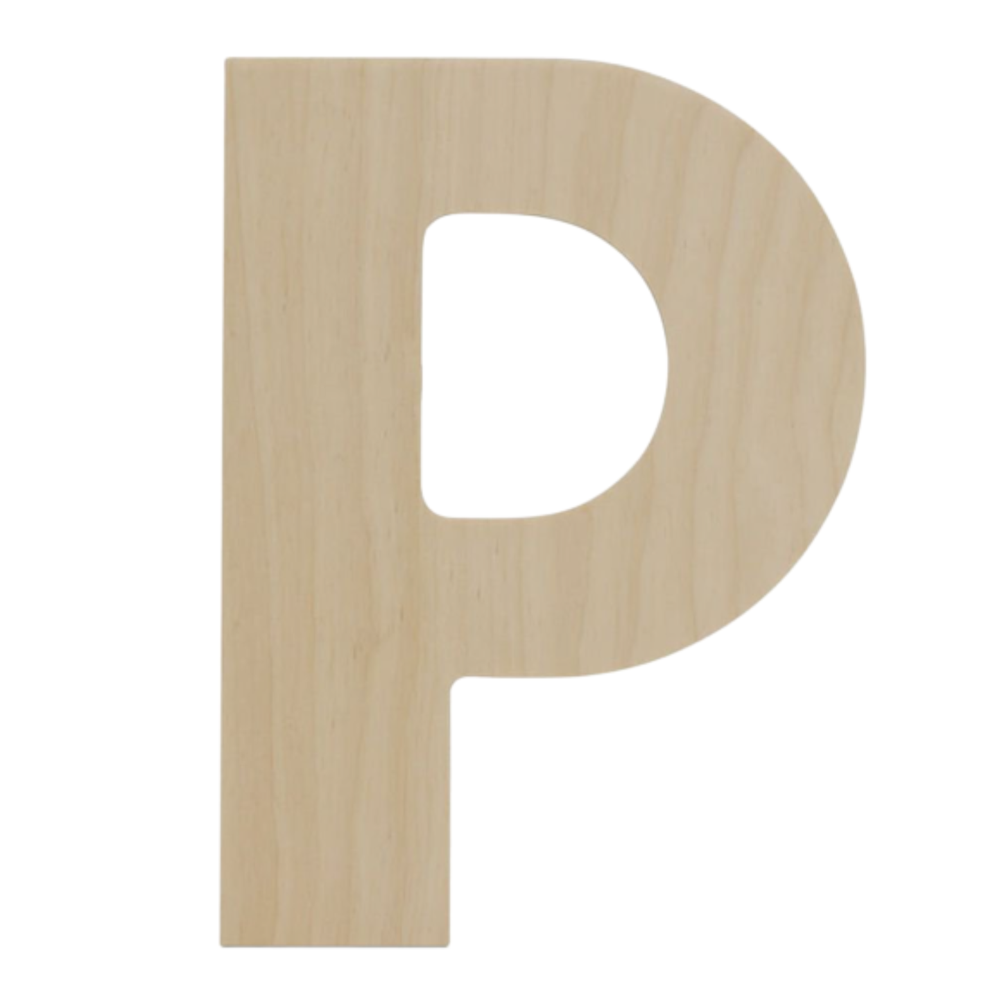 Unfinished Wooden Letters – 6 Inch Baltic Birch Wood Cutouts – 3mm Thick – Perfect for Crafts, Home Décor, Signs, and DIY Projects