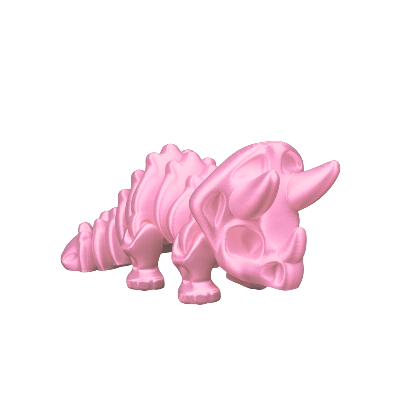 Articulated 3D Printed Dino Figure – Flexible Desk Toy – 6 in – Single