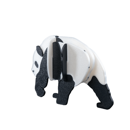 3D Printed Panda Kit - Set of 2 - Articulated PLA Model - DIY Puzzle & Unique Desk Decor