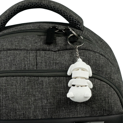 3D Printed Articulated Cat Keychains (2-Pack) | Flexible & Fun