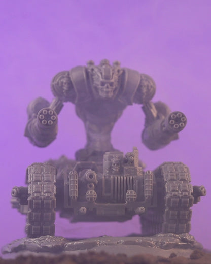 Mad Tank Sci-Fi Miniature 32mm Resin - Grimdark Wargaming Vehicle Proxy RPG